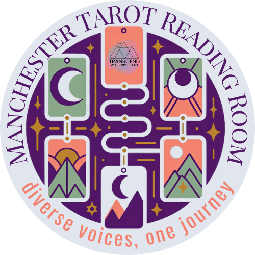 Manchester tarot logo | tarot with gord