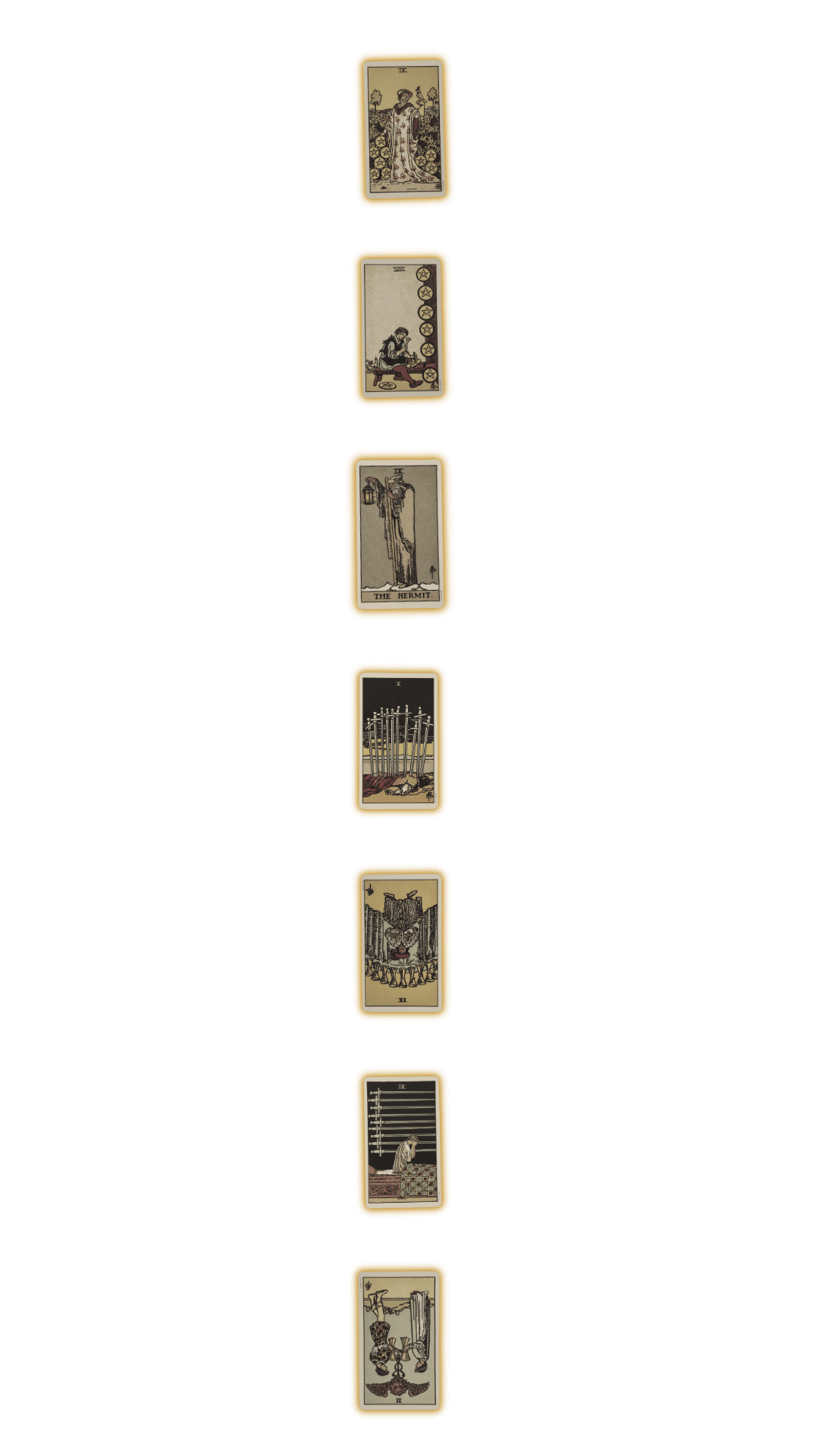 Sevencards4 edited 1 | tarot with gord