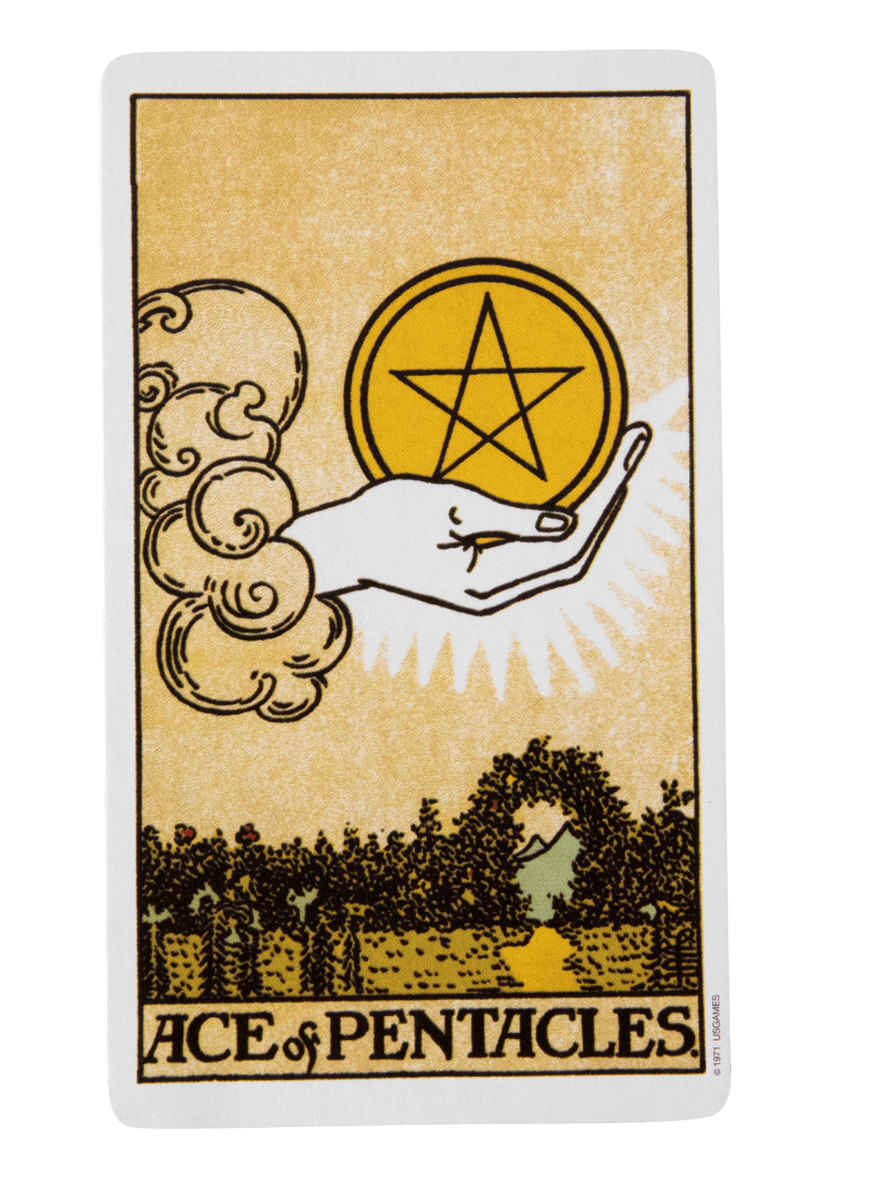 Ace of pentacles