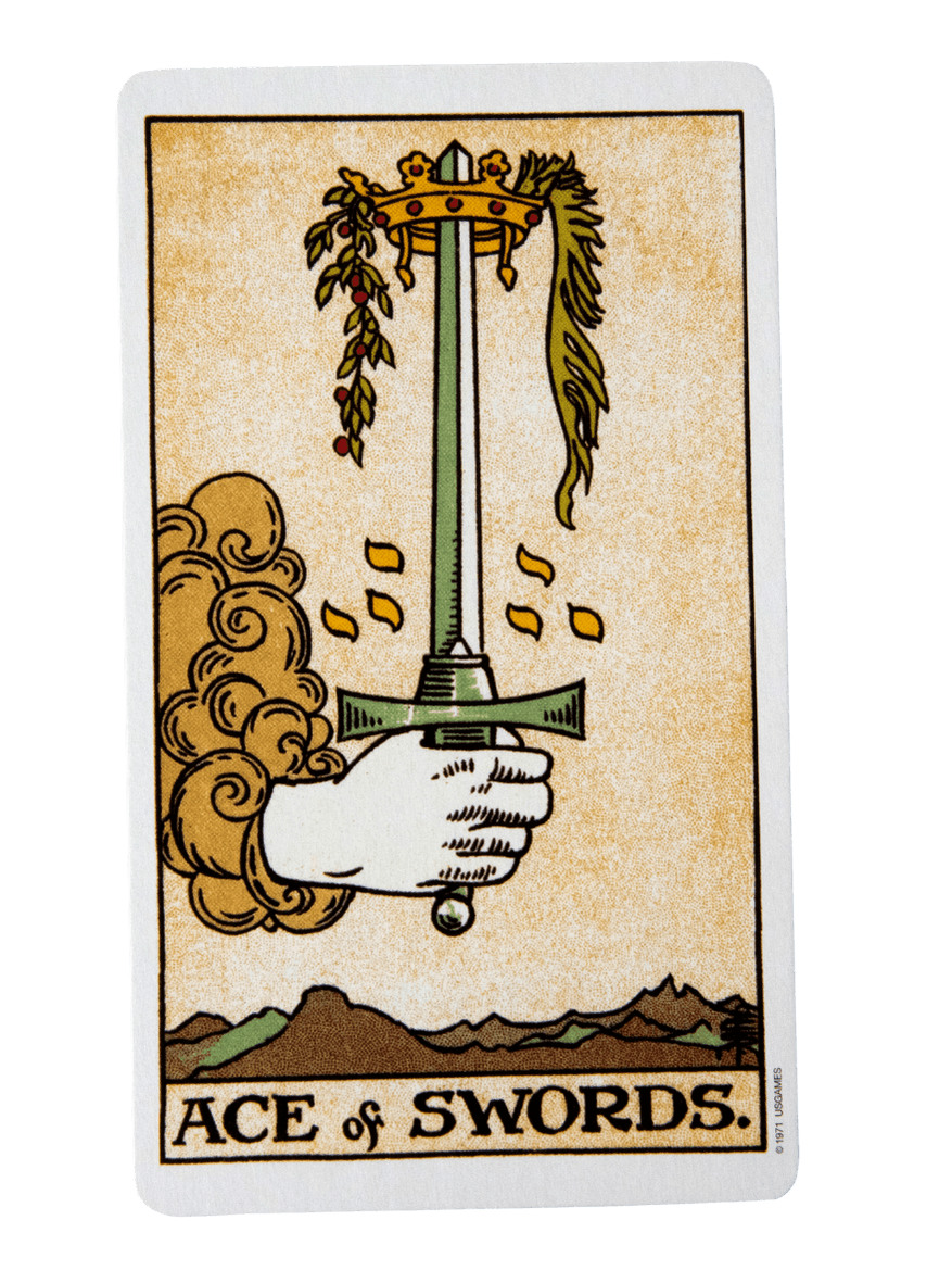 Ace of swords | tarot with gord