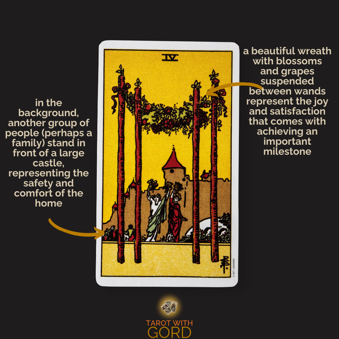 Four of wands 1