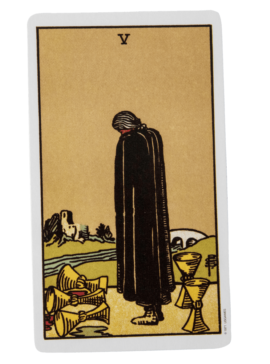 Five of cups