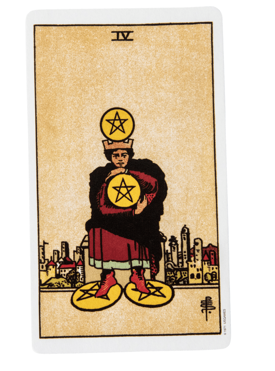 Four of pentacles