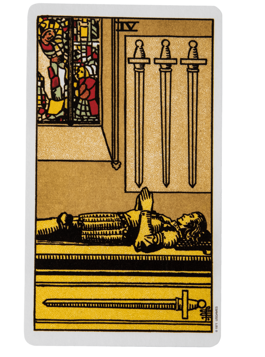 Four of swords | tarot with gord