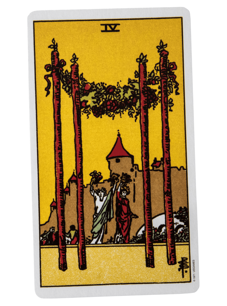 Four of wands