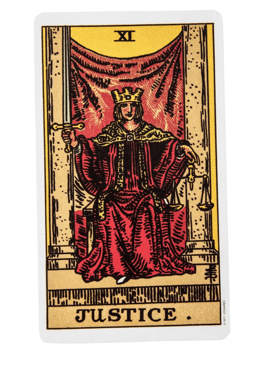 Justice | tarot with gord