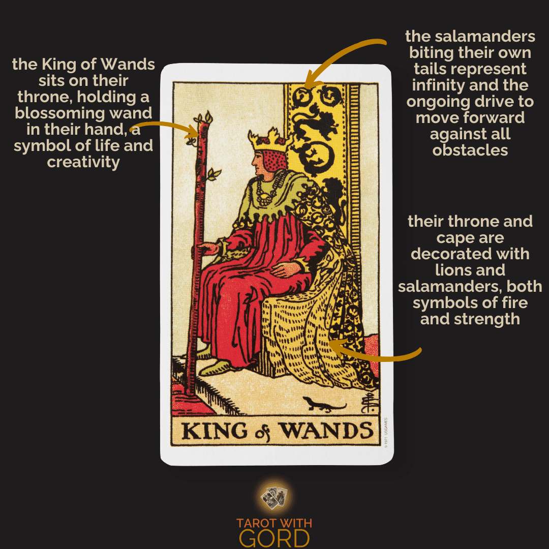 King of wands 1 | tarot with gord