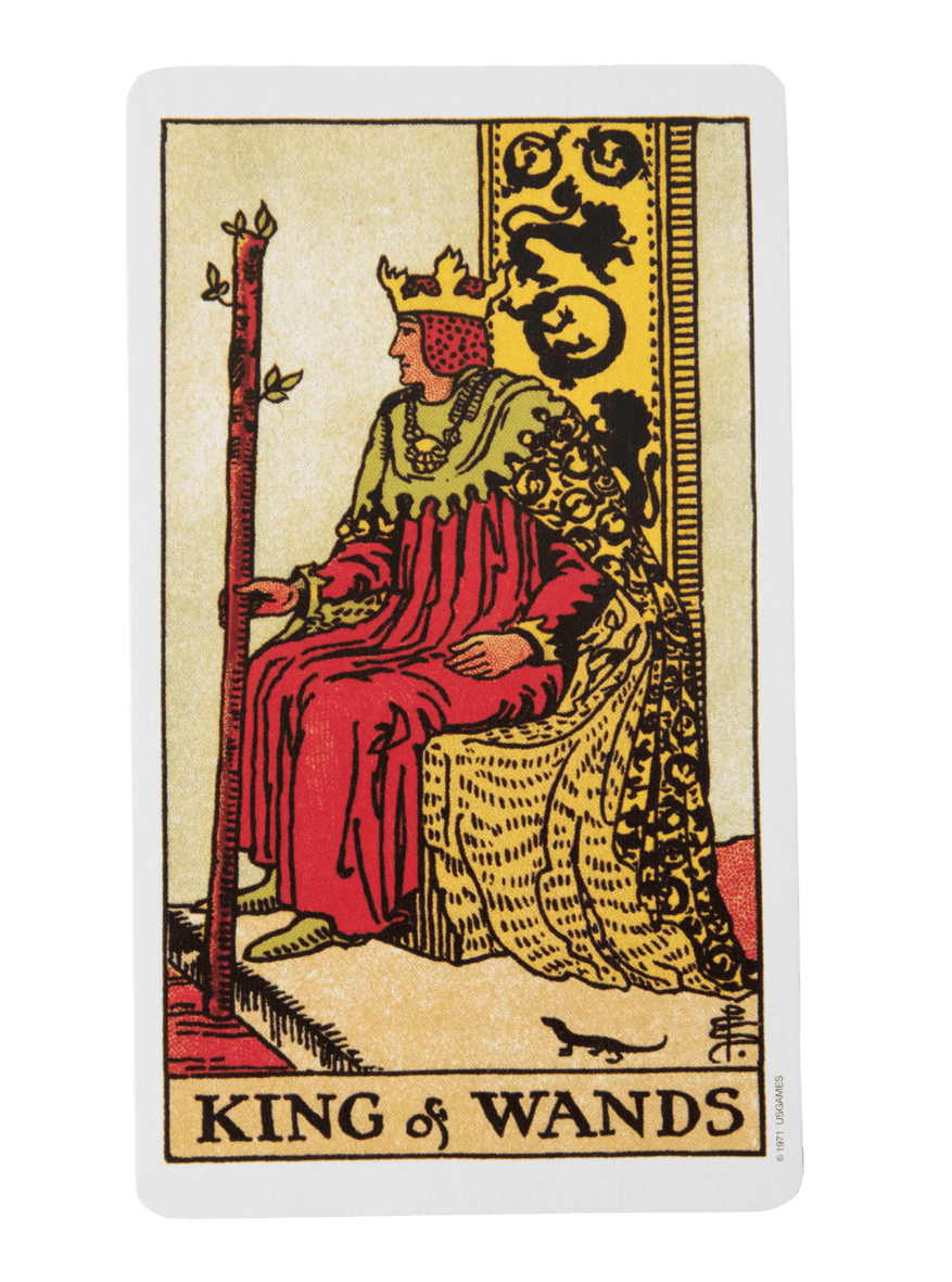 King of wands | tarot with gord