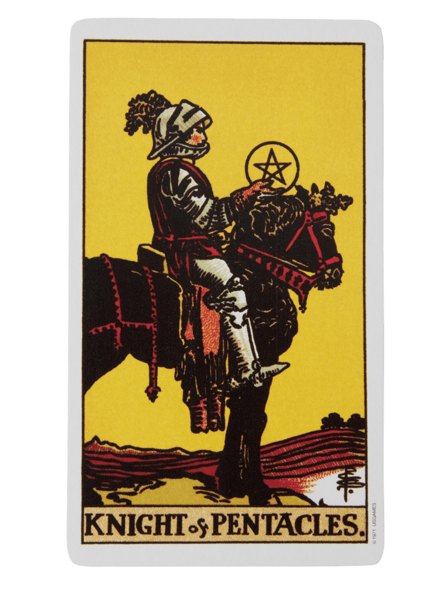 Knight of pentacles