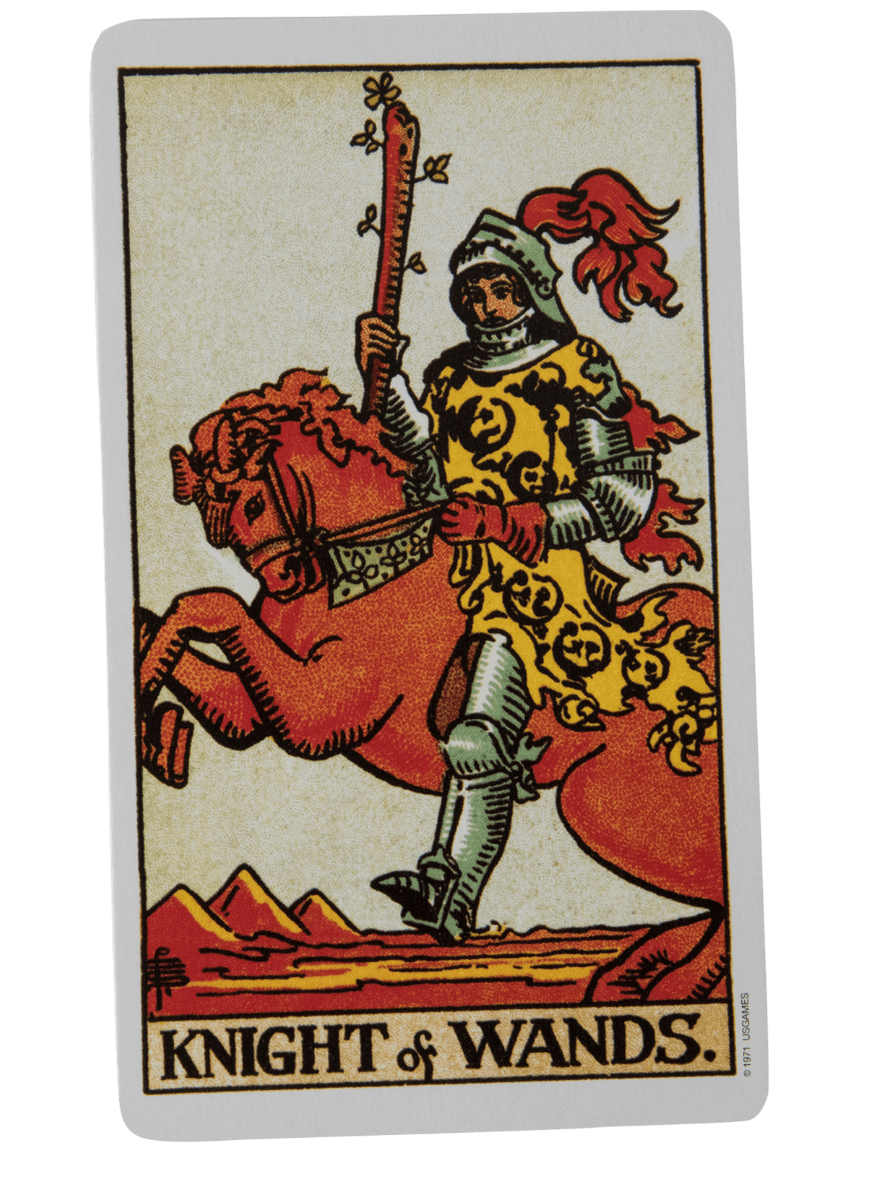 Knight of wands | tarot with gord