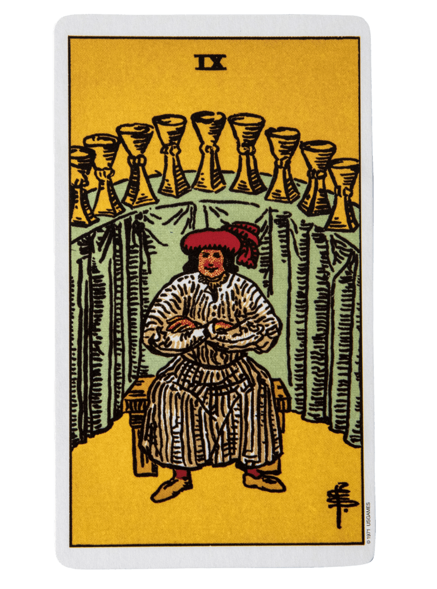 Nine of cups | tarot with gord