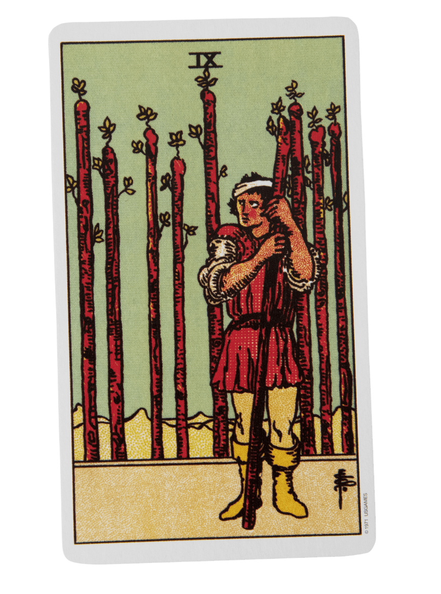 Nine of wands | tarot with gord