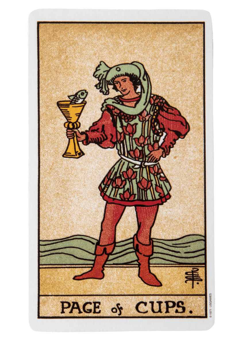 Page of cups | tarot with gord