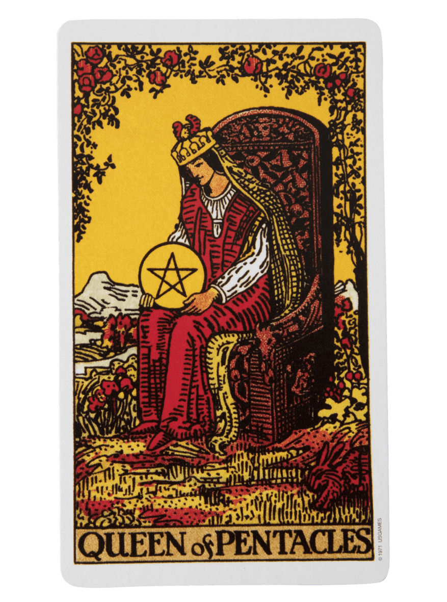 Queen of pentacles