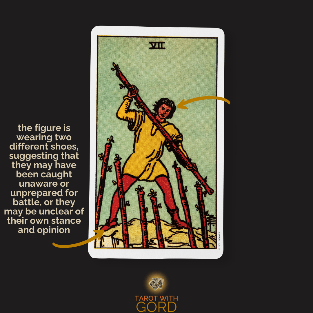 Seven of wands 1 | tarot with gord