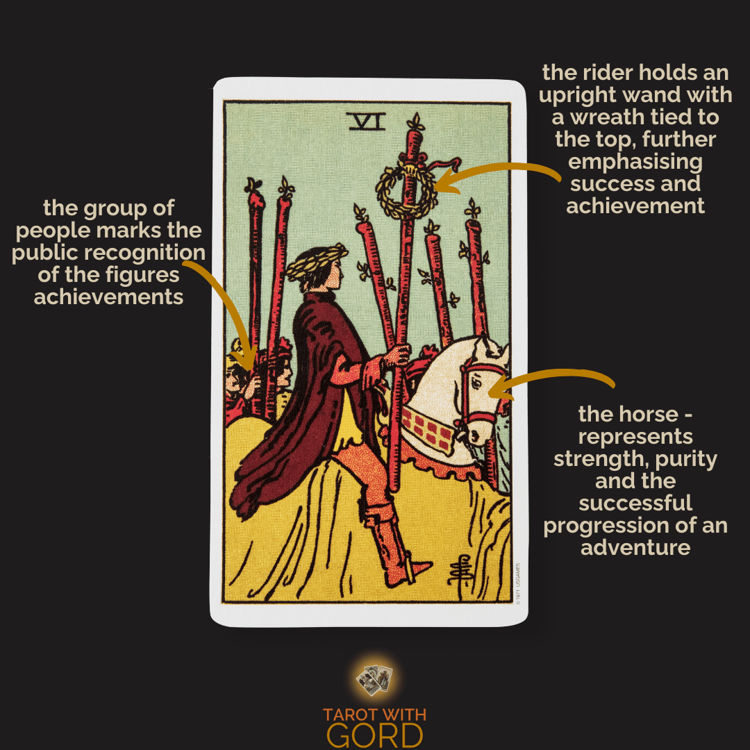 Six of wands 1 | tarot with gord