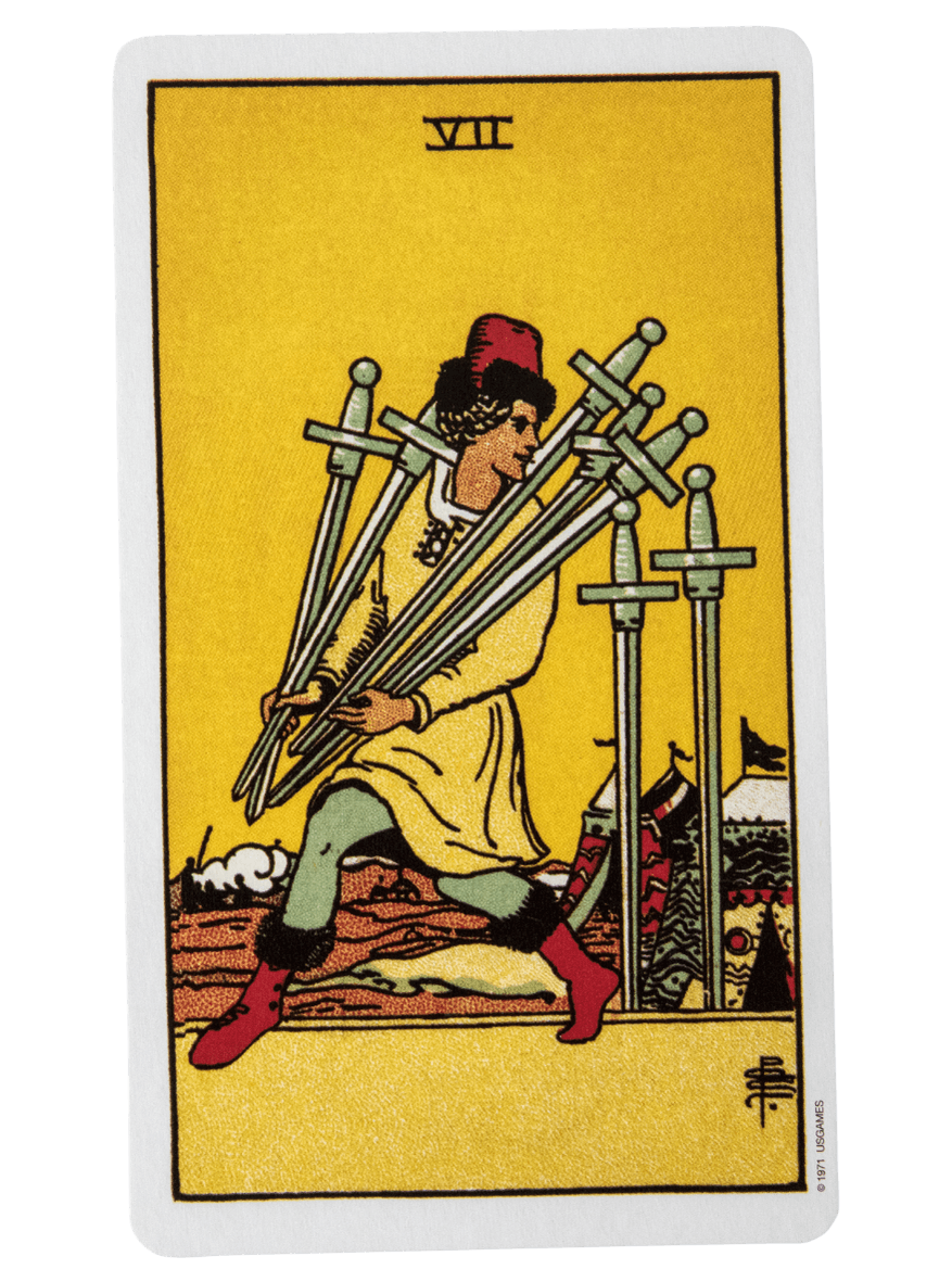 Seven of swords