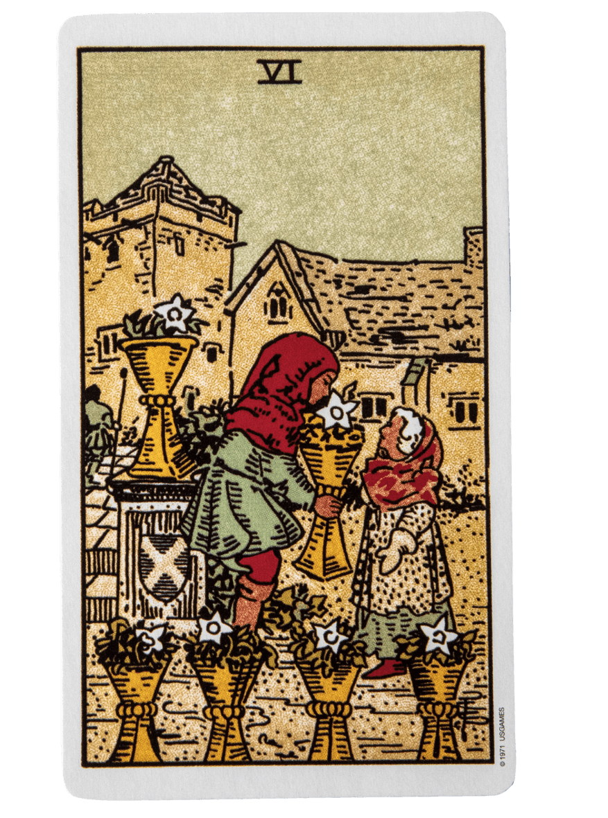 Six of cups | tarot with gord