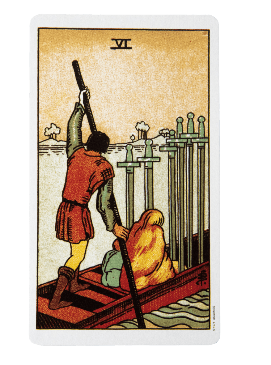 Six of swords | tarot with gord