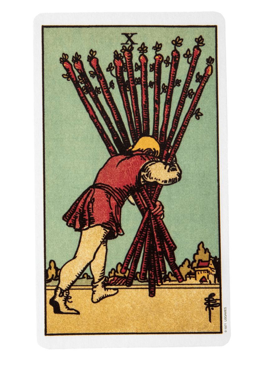 Ten of wands