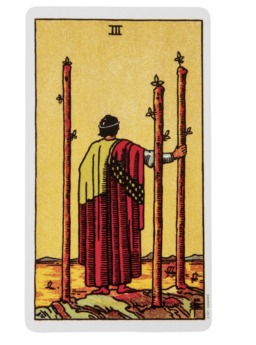 Three of wands | tarot with gord