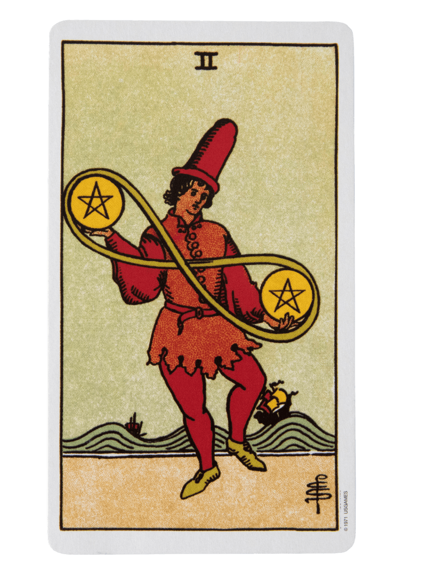 Two of pentacles | tarot with gord