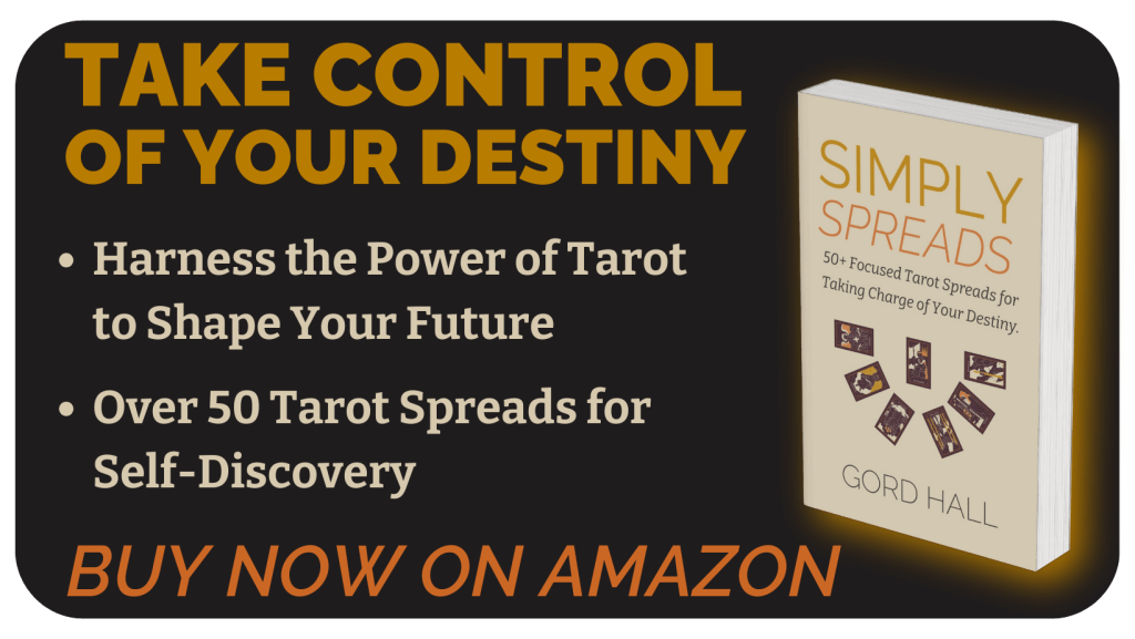 Simply spreads book
take control of your destiny
harness the power of tarot to shape your future
over 50 tarot spreads for self-discovery
buy now on amazon