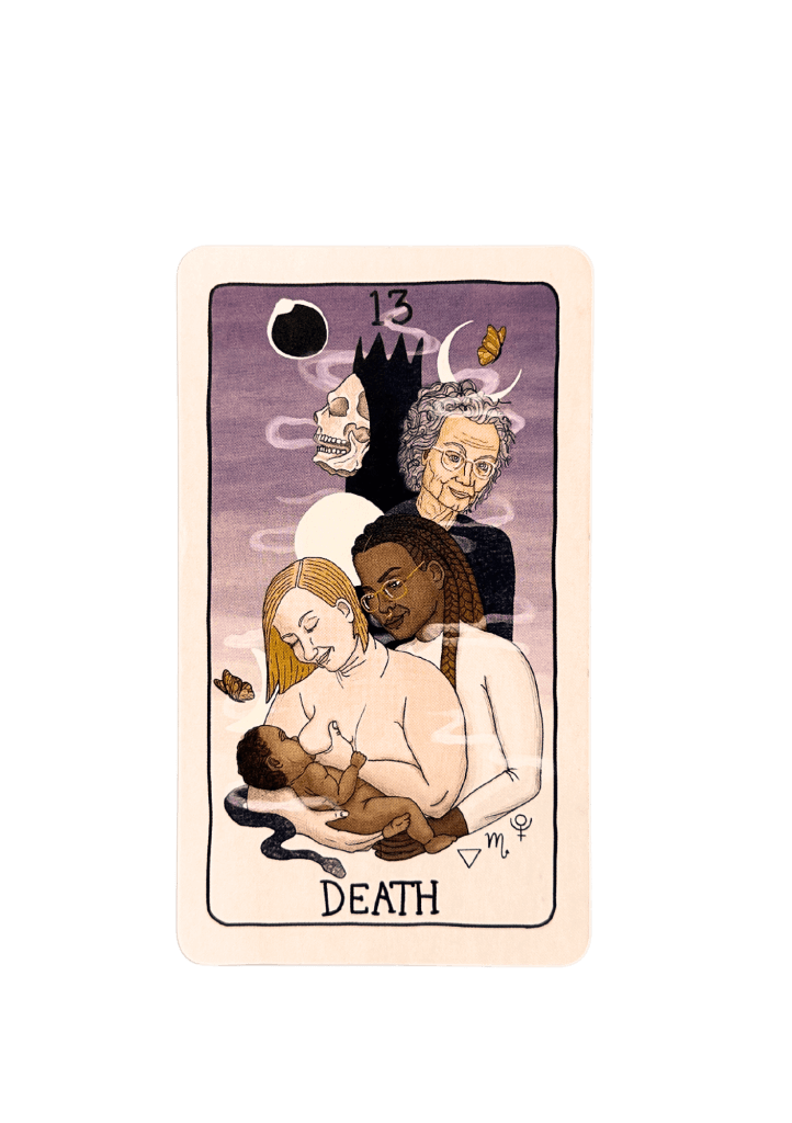 Death tarot card (fifth spirit tarot)