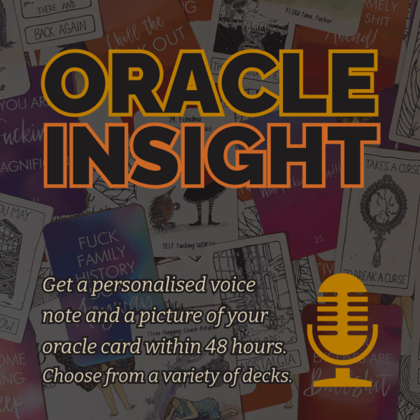 Oracle insight | tarot with gord