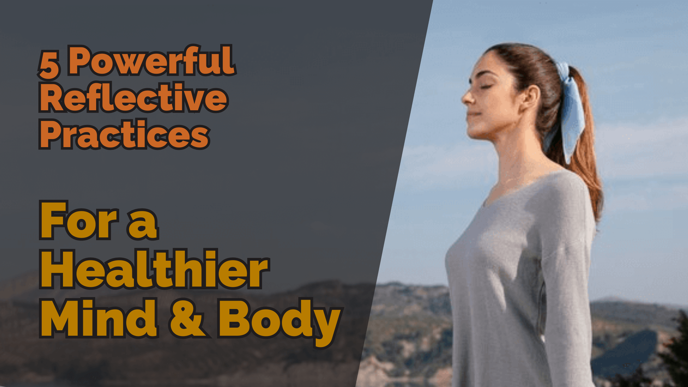 5 powerful reflective practices for a healthier mind body | tarot with gord