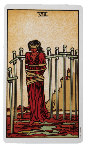 Eight of swords | tarot with gord