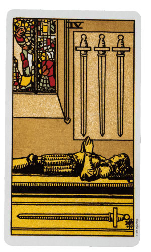 Four of swords | tarot with gord