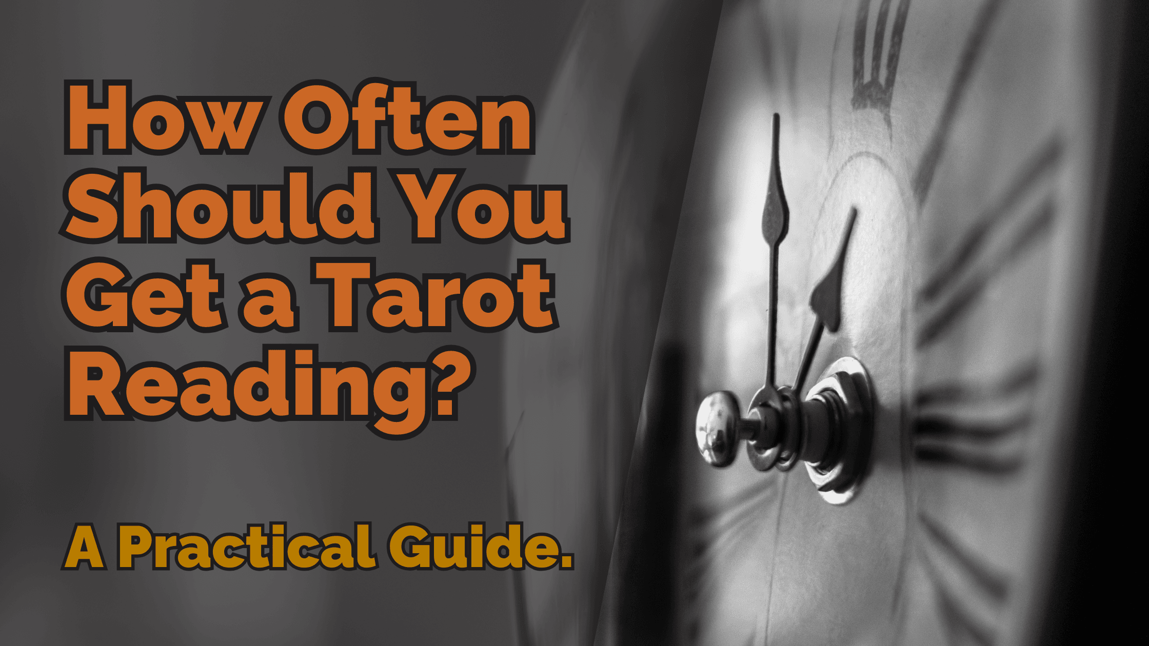 How often should you get a tarot reading a practical guide | tarot with gord